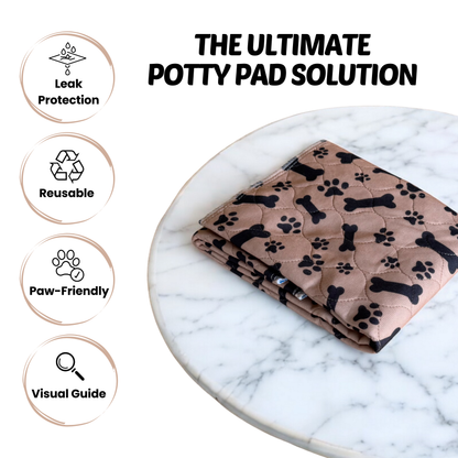 PottiPlus Floor Safe, No Mess Puppy Pad