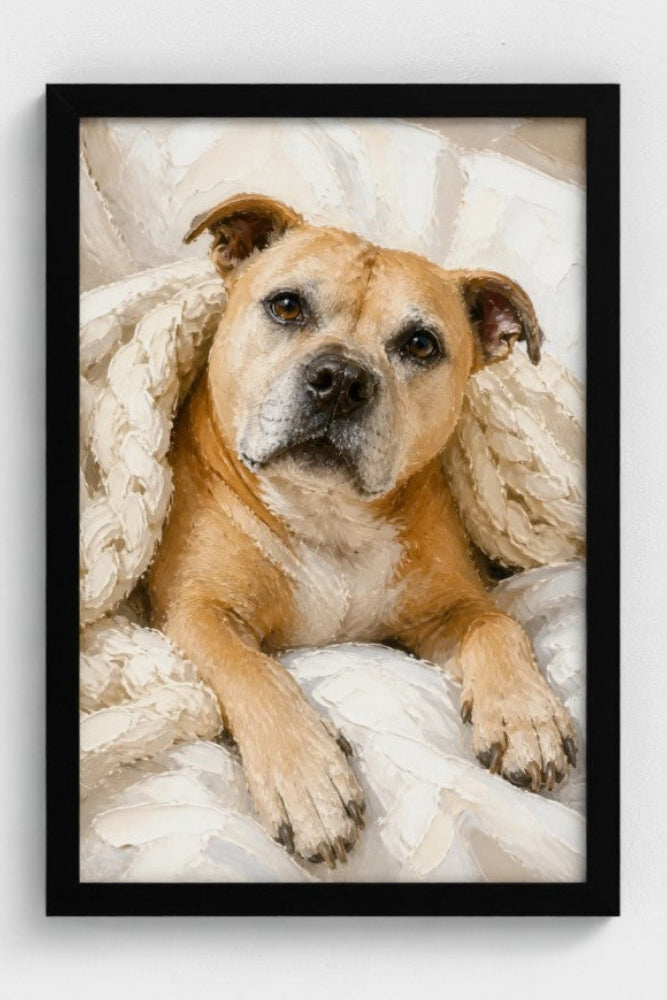 The Snuggle - Legacy Likeness Portrait